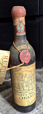 Bottiglia Vendemmia 1950 Ruffino Vino Riserva Ducale Chianti Pontassieve Vintage