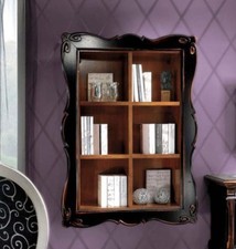 LIBRERIA IN LEGNO SOSPESA A