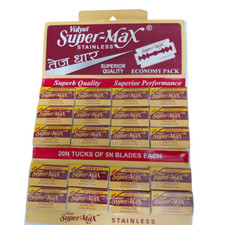 100 Lame per Rasoio Super Max