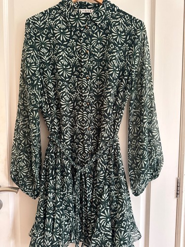 Abito camicia verde taglia - abito,
