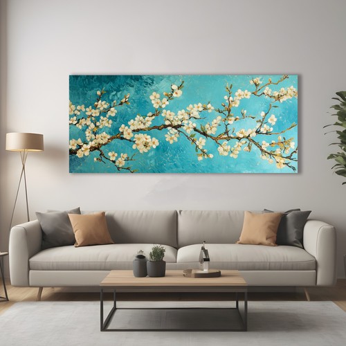 Fiori del mandorlo quadro - i,