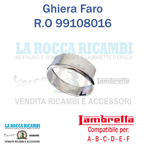 Ghiera cornice faro - /,