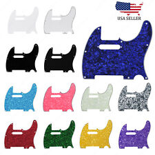 Piastra antigraffio battipenna chitarra stile tele 8 fori per Fender Telecaster 13 colori