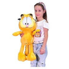 Garfield Peluche 65 cm Originale Gigante XL Gatto Giallo Pigro Cartone Animato