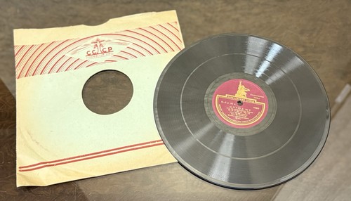 Vintage gramophone record - gramophone,