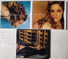 Madonna 17 Mixes of Ray of Light, Frozen, Nothing Really Matters - 3 CD Singles