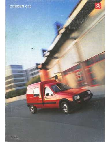 Brochure citroen c15 - ▄▀▄,