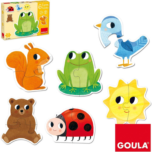 Puzzle form animali - puzzle, da