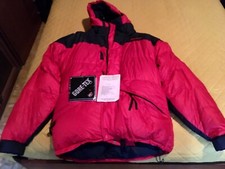 Giacca a Vento Marmot 8000 metri DryLoft piumino d'oca parka ROSSO M GORE-TEX