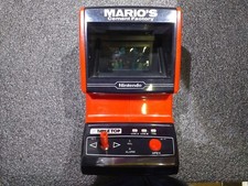 MARIO'S CEMENT FACTORY  NINTENDO GAME & WATCH - TABLE TOP - 1983 - FUNZIONANTE