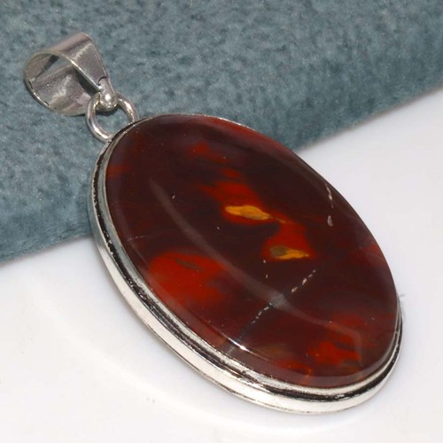 Ciondolo mookaite placcato