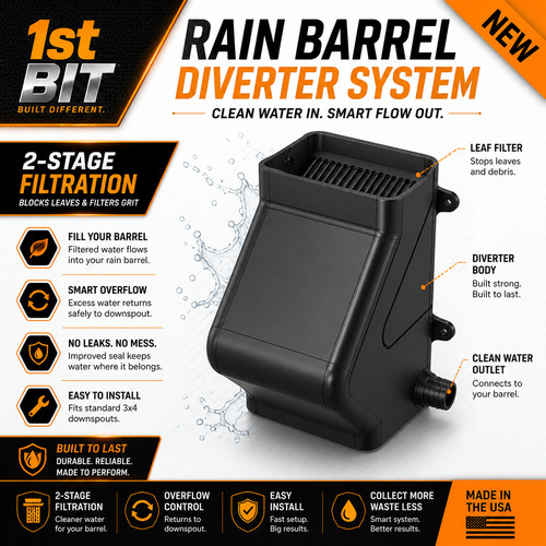 Filtro deviatore canna - , pioggia