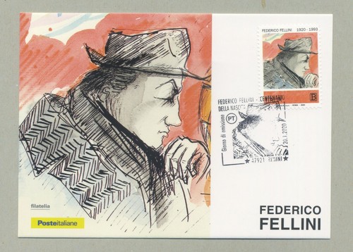 Federico fellini cartolina - ,