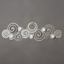 Arti e Mestieri Appendiabiti da parete moderno in metallo Orfeo Metallo   Sabbia