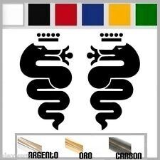 coppia adesivi sticker