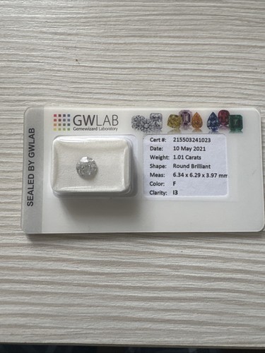 Diamante naturale certificato - diamante,