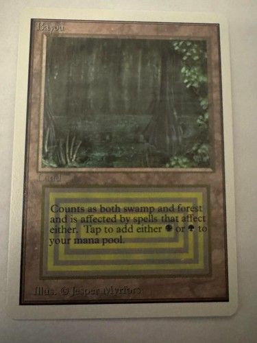 Mtg bayou illimitato - nm,