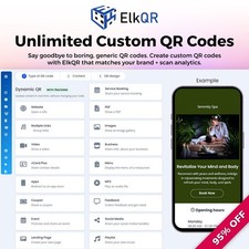 🥷 ElkQR ‒ 1 anno | Codici