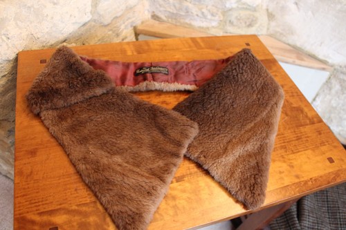 Stola/cappello/marrone