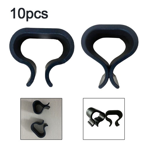 Clip plastica nera set - clip, da