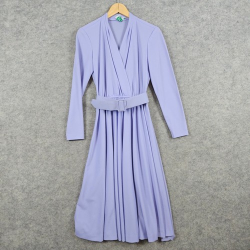 Abito vintage beege viola - abito,