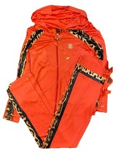 ROBERTO CAVALLI GYM COMPLETO DONNA FELPA PANTALONI SWEATRSHIRT PANT JHD11257