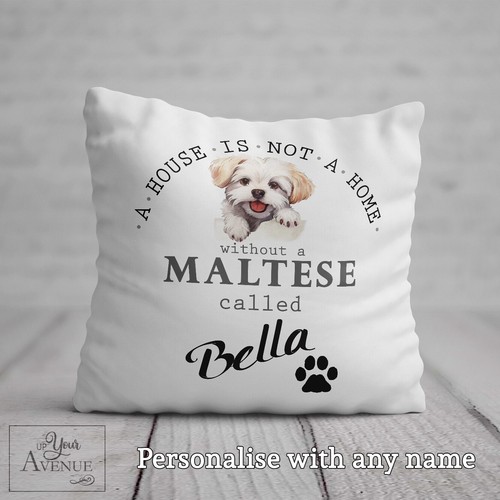 Cuscino cane maltese - cuscino,