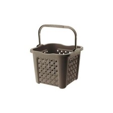 Tontarelli Cesta con manico (38x38x31,5cm) ARIANNA Marrone 8065448909