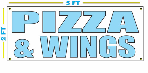 Insegna striscione pizza - insegna,