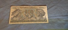 1966 italian 500 lire - 500, note