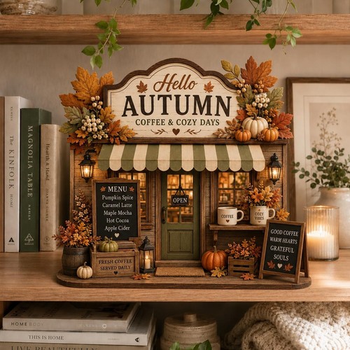 Scaffale autunno - scaffale,