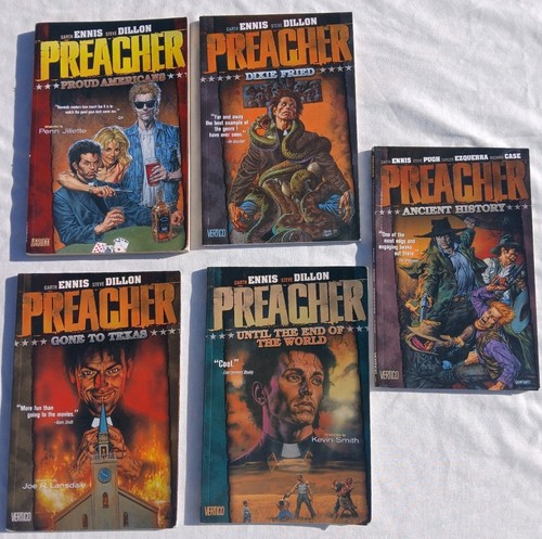 Preacher graphic novels - novels, lot