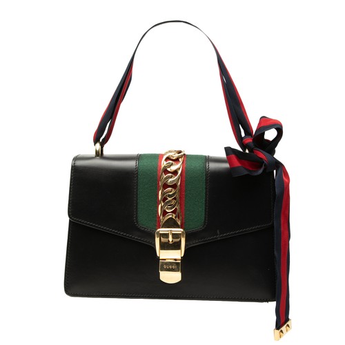 Gucci small calfskin web - small,