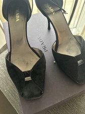 Prada Tacchi Taglia 41 Nero
