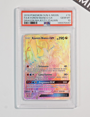 Pokemon psa kyurem - pokemon, bianco