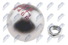 Pomello leva cambio argento