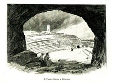 1892,OLD PRINT,VEDUTA del