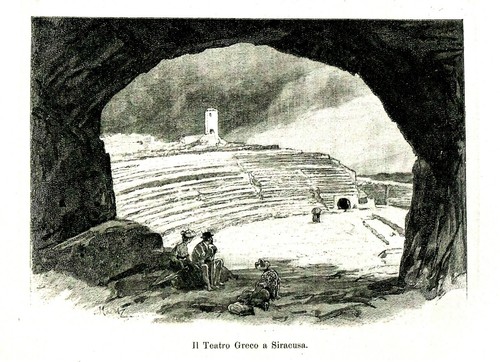 1892 old print veduta del - 1892,old, print,veduta