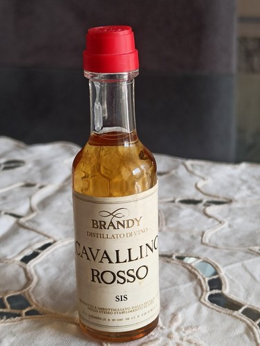 Bottiglia mignon brandy - bottiglia,