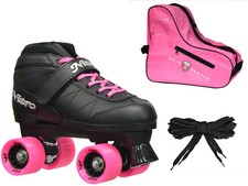 Pattino a rotelle Epic Pink Super Nitro Quad Speed confezione da 3 pezzi