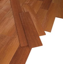 Parquet in Legno "Merbau" Massello. 10 pacchi.