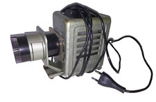 vecchio PROIETTORE DIAPOSITIVE MALINVERNO MICROFILMOSKOP