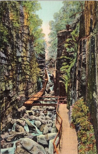 Flume gorge franconia notch - gorge,