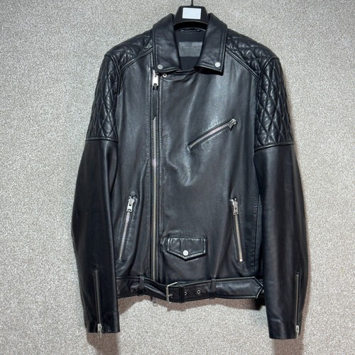 Giacca biker pelle allsaints - biker,