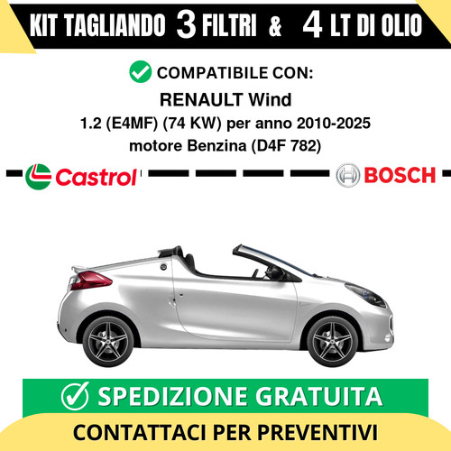 Tagliando per renault wind 2 - tagliando,