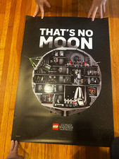 LEGO 5010030 - Poster Star Wars UCS Morte Nera - That’s No Moon - Spedizione Gratuita
