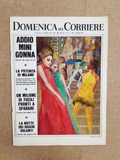 La Domenica del Corriere 22 Agosto 1967 Mobutu Ciombe Fiat Ufo Cosmos Minigonna