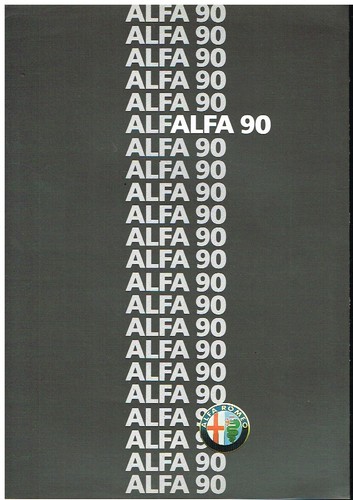 Alfa romeo 5 oro - 90, 2.5
