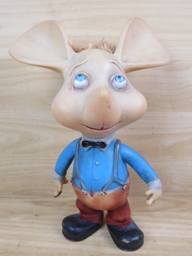 Vecchio topo gigio gomma - gigio, in