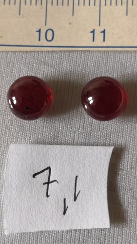 Rubini birmani cabochon - rubini,
